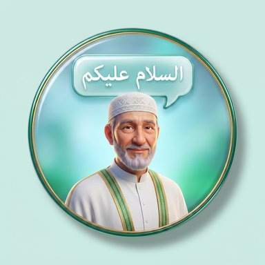 Teacher greeting in arabic